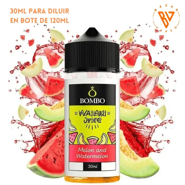 Aroma Bombo Melon and Watermelon Longfill 30/120ml