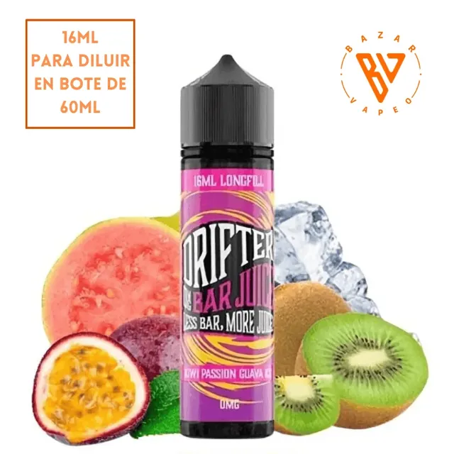 DRIFTER BAR JUICE Aroma Drifter Bar Kiwi Passion Guava Ice Longfill