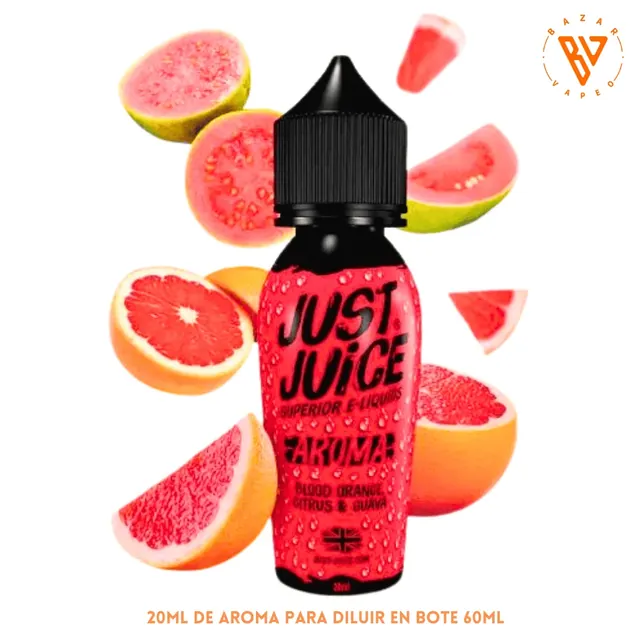 Aroma Just Juice Blood Orange Citrus Guava Longfill 20/60ml