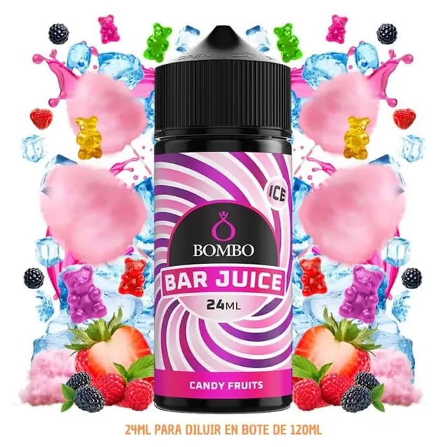 Aroma Bombo Bar Juice Candy Fruits Ice Longfill 24/120ml