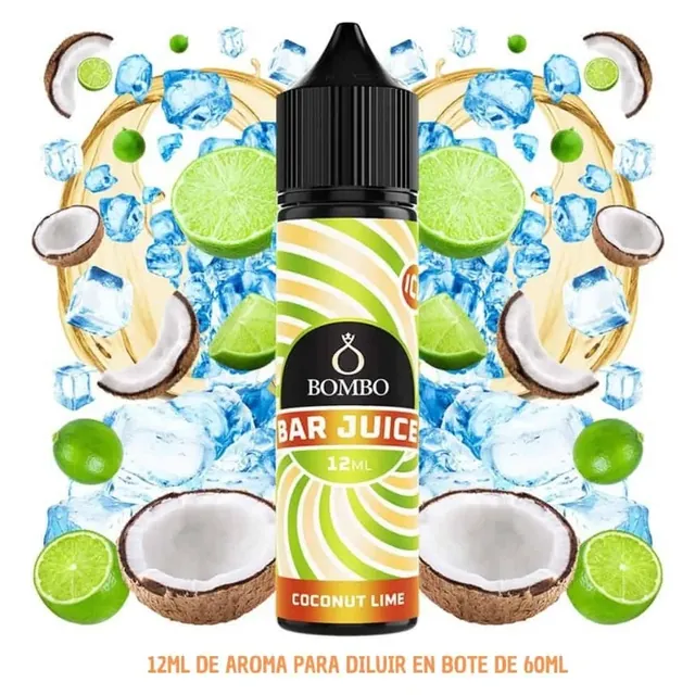 Aroma Bombo Bar Juice Coconut Lime Ice Longfill 12/60ml