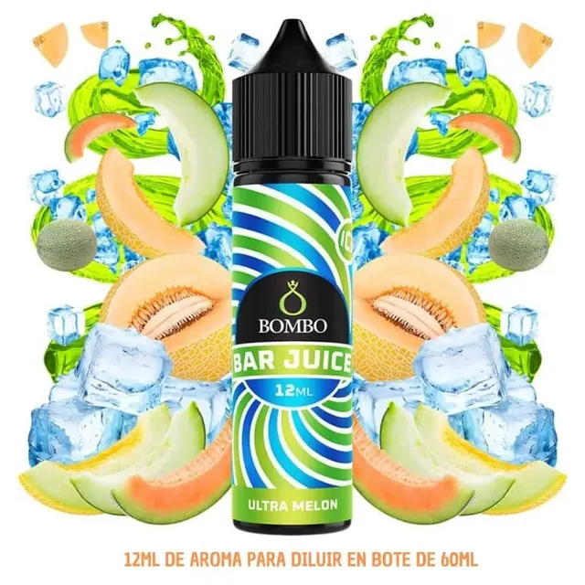 Aroma Bombo Bar Juice Ultra Melon Ice Longfill 12/60ml