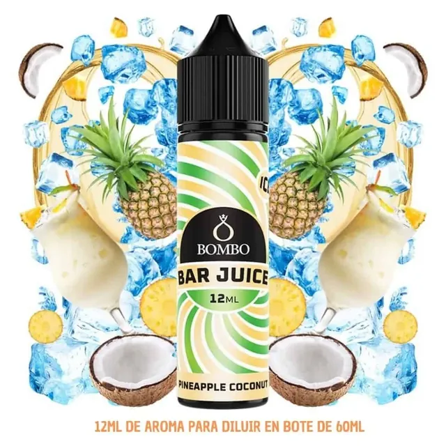 Aroma Bombo Bar Juice Pineapple Coconut Ice Longfill 12/60ml