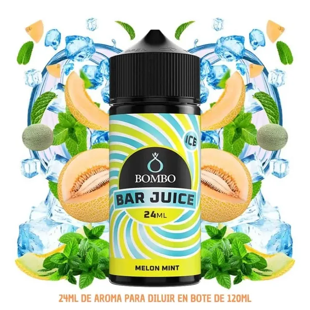 Aroma Bombo Bar Juice Melon Mint Ice Longfill 24/120ml