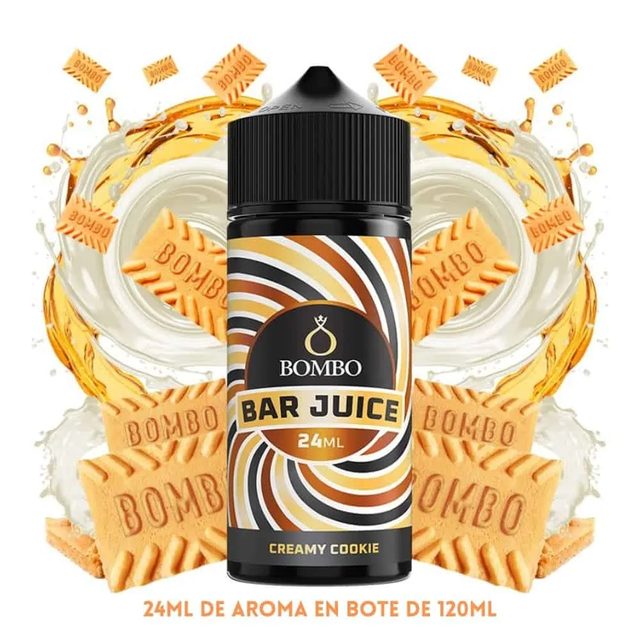 Aroma Bombo Bar Juice Creamy Cookie Longfill 24/120ml