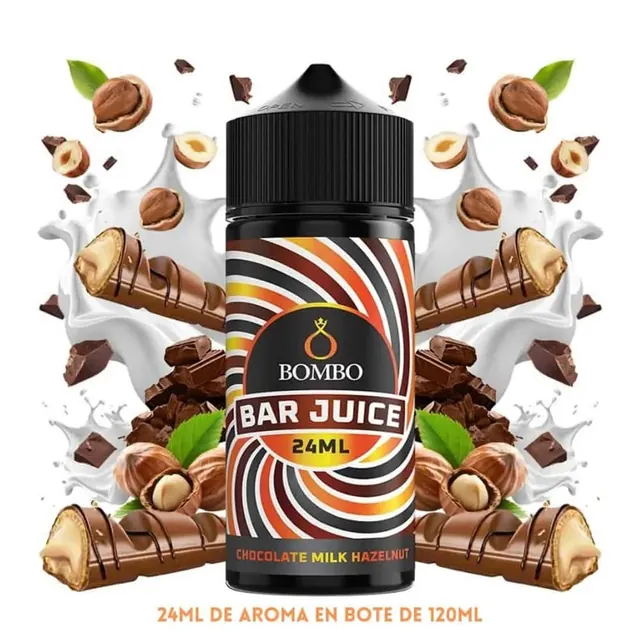 Aroma Bombo Bar Juice Chocolate Milk Halzenut Longfill 24/120ml