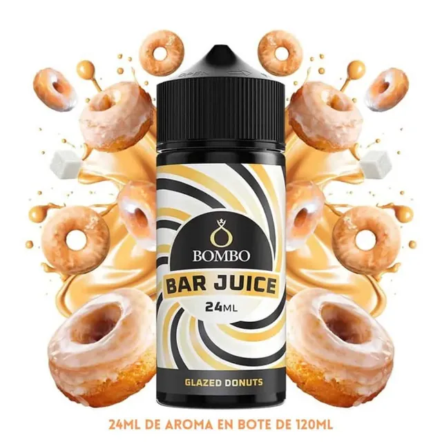 Aroma Bombo Bar Juice Glazed Donut Longfill 24/120ml