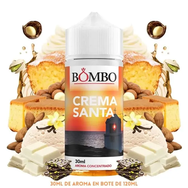 Aroma Bombo Crema Santa Longfill 30/120ml