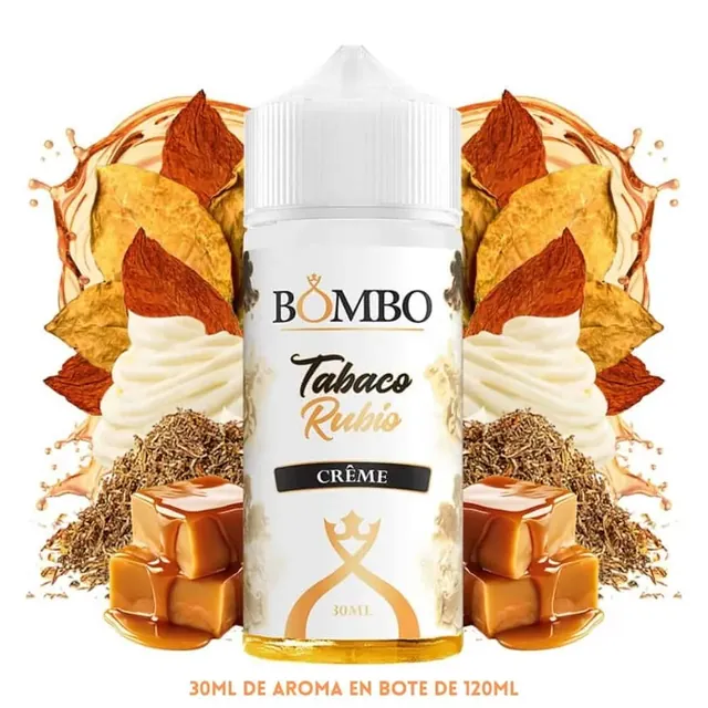 Aroma Bombo Tabaco Rubio Creme Longfill 30/120ml