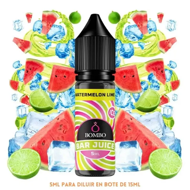 Aroma Bombo Bar Juice Watermelon Lime Ice Mini Longfill