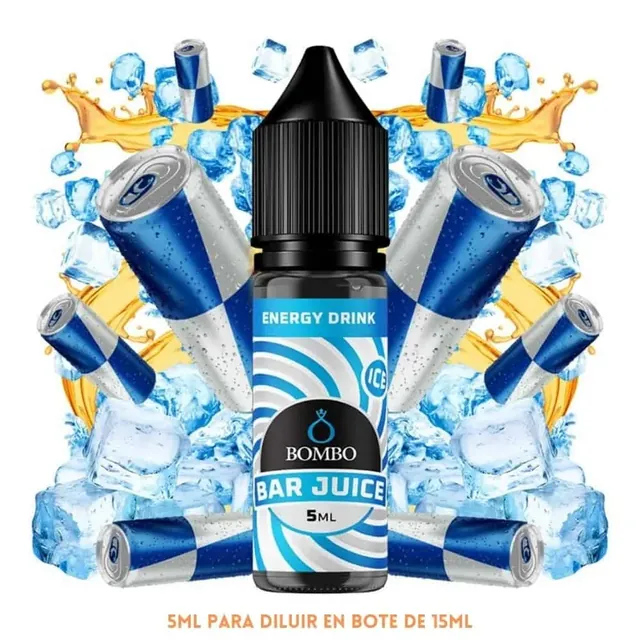 Aroma Bombo Bar Juice Energy Drink Ice Mini Longfill
