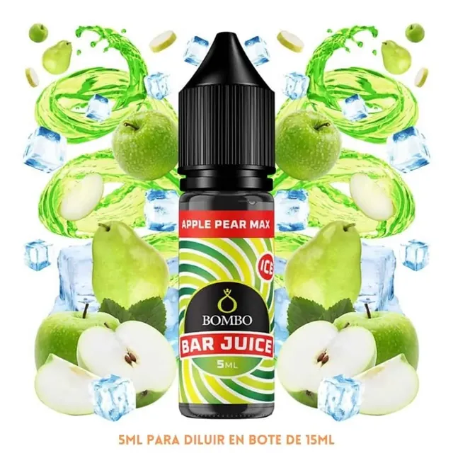 Aroma Bombo Bar Juice Apple Pear Max Ice Mini Longfill