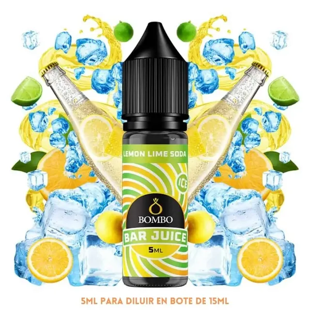 Aroma Bombo Bar Juice Lemon Lime Soda Ice Mini Longfill