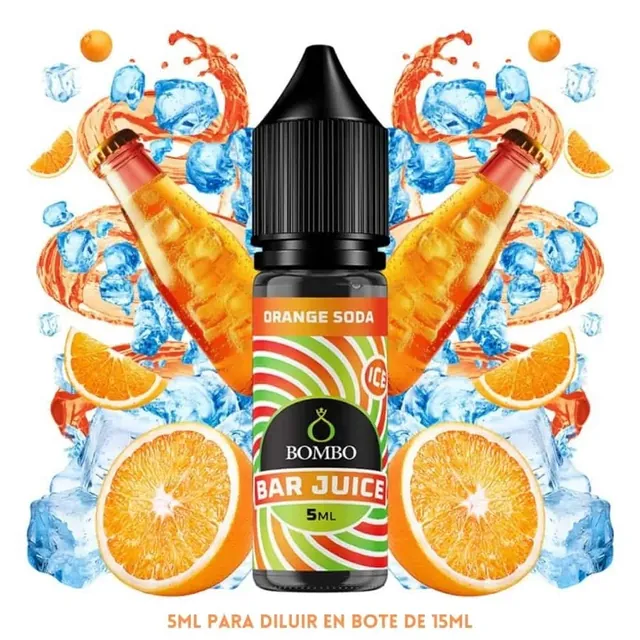 Aroma Bombo Bar Juice Orange Soda Ice Mini Longfill