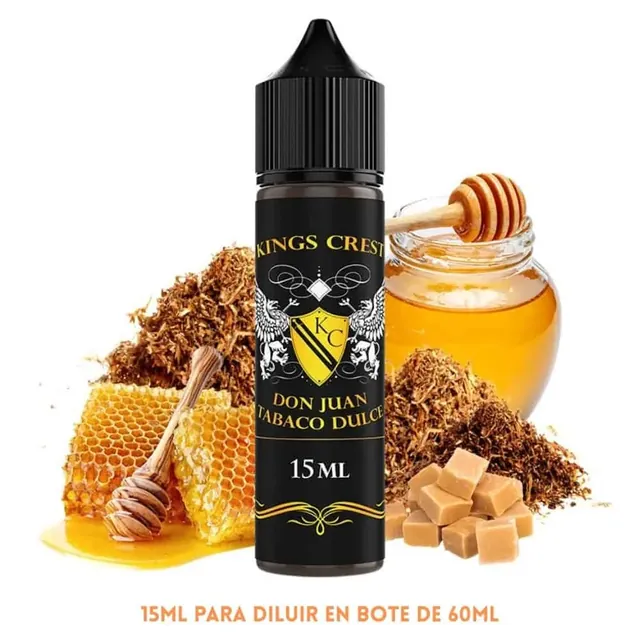 KINGS CREST Aroma Don Juan Tabaco Dulce Longfill 15/60ml
