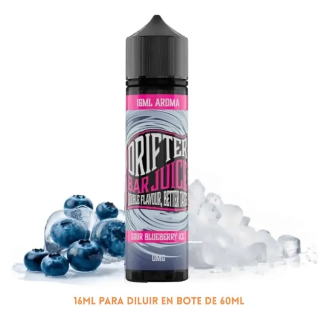 DRIFTER BAR JUICE Aroma Drifter Bar Sour Blueberry Ice Longfill 16/60ml