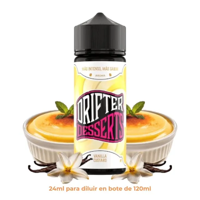 DRIFTER BAR JUICE Aroma Drifter Bar Vanilla Custard Longfill 24/120ml