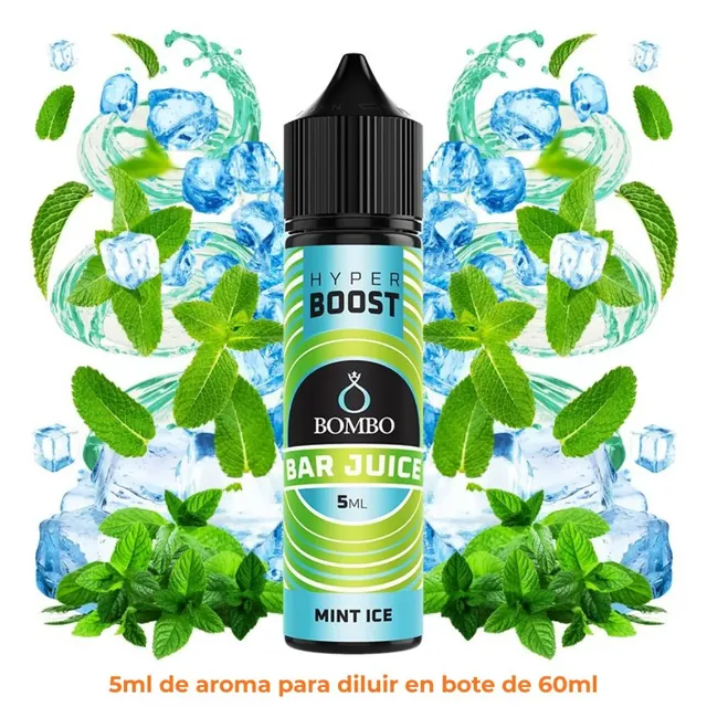 Aroma Bombo Hyper Boost 5ml Mint Ice
