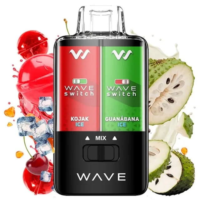 Bud Vape Wave Switch 40.000 Puffs Kojak Ice - Guanabana Ice (0mg)