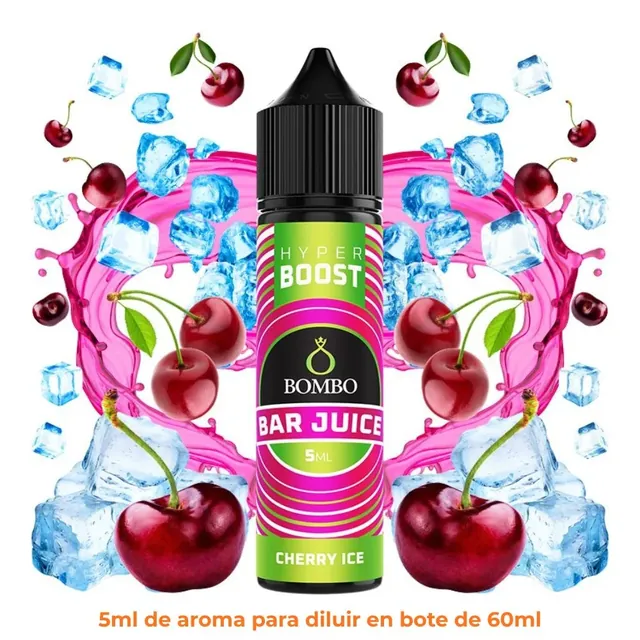 Aroma Bombo Hyper Boost 5ml Cherry Ice
