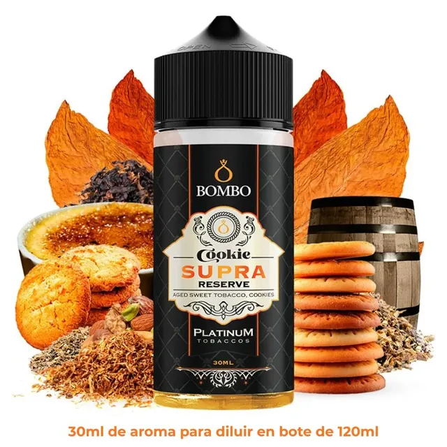 Aroma Bombo Cookie Supra Reserve Longfill 30/120ml