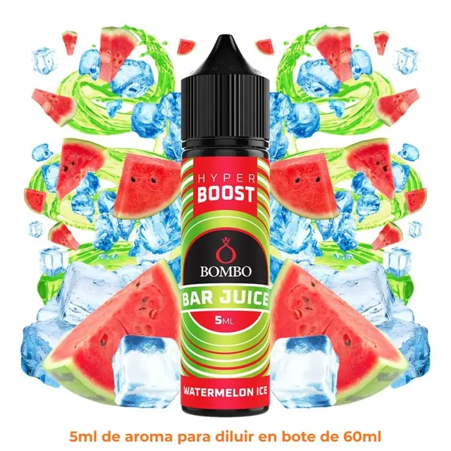 Aroma Bombo Hyper Boost 5ml Watermelon Ice