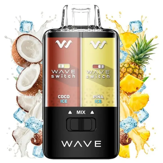 Bud Vape Wave Switch 40.000 Puffs Piña Ice - Coco Ice (0mg)