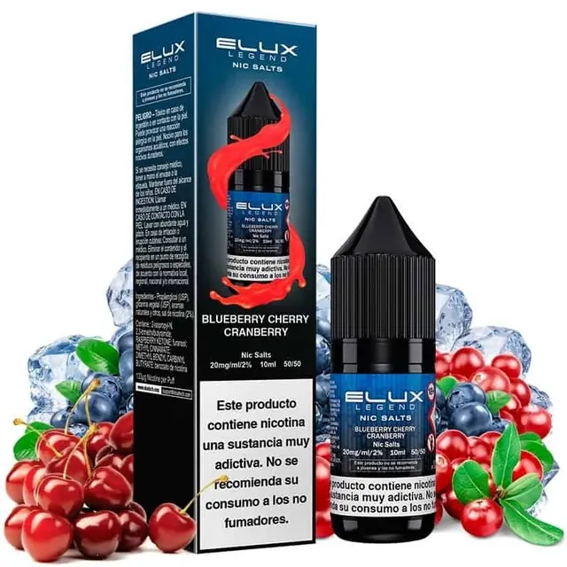 Elux Salt Blueberry Cherry Cranberry