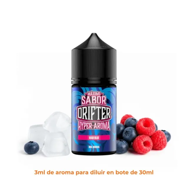 Aroma Drifter Hyper Mad Blue Mini Longfill 3/30ml