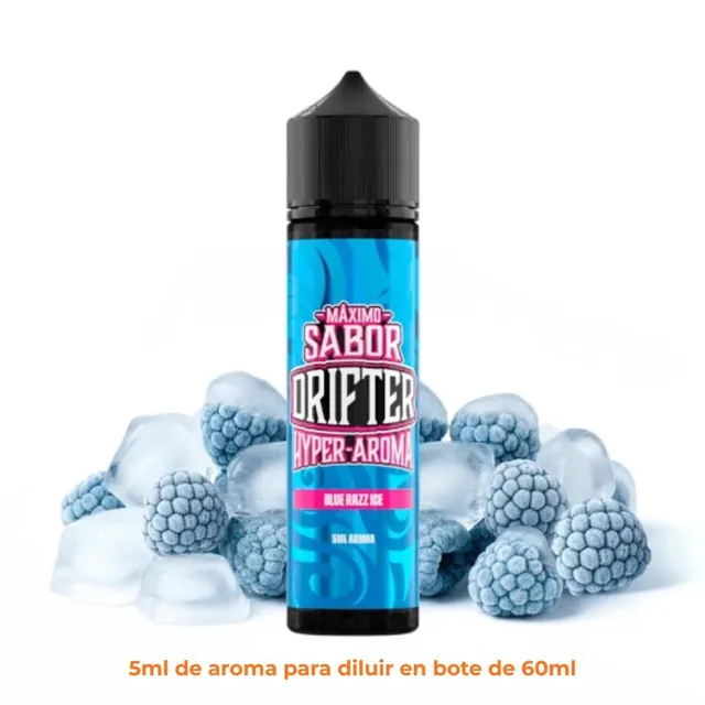 Aroma Drifter Hyper Blue Razz Ice Longfill 5/60ml