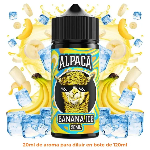 Alpaca - Banana Ice 20ml (Longfill 120ml)