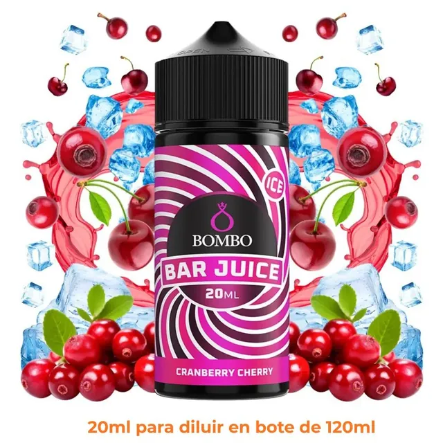 Aroma Bombo Bar Juice Cranberry Cherry Longfill 20/120ml