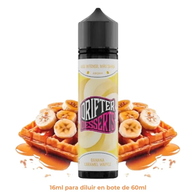 Aroma Drifter Bar Banana Caramel Waffle Longfill 16/60ml