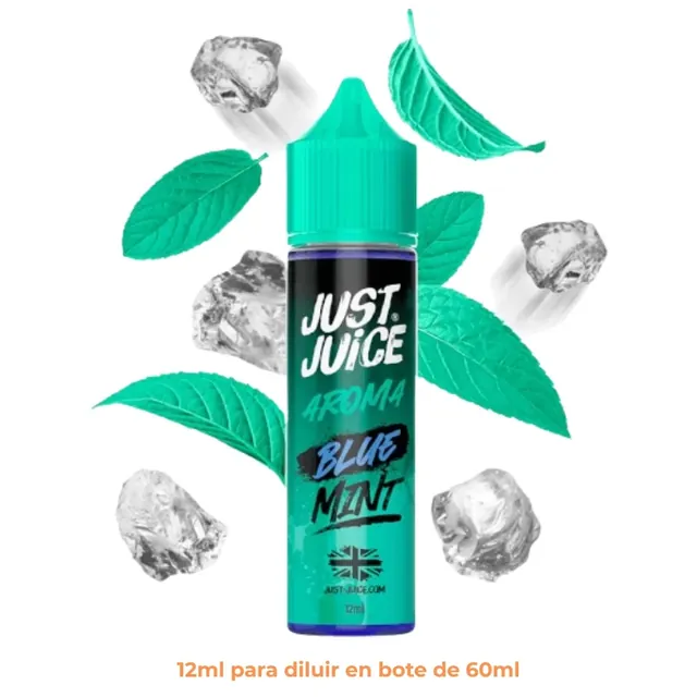 Aroma Just Juice Mint Range Blue Longfill 12/60ml