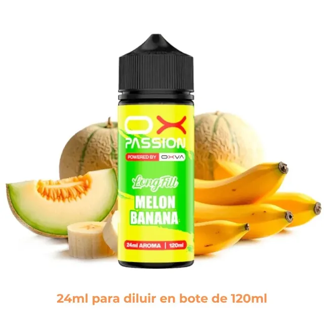 Aroma Ox Passion Melon Banana Longfill 24/120ml
