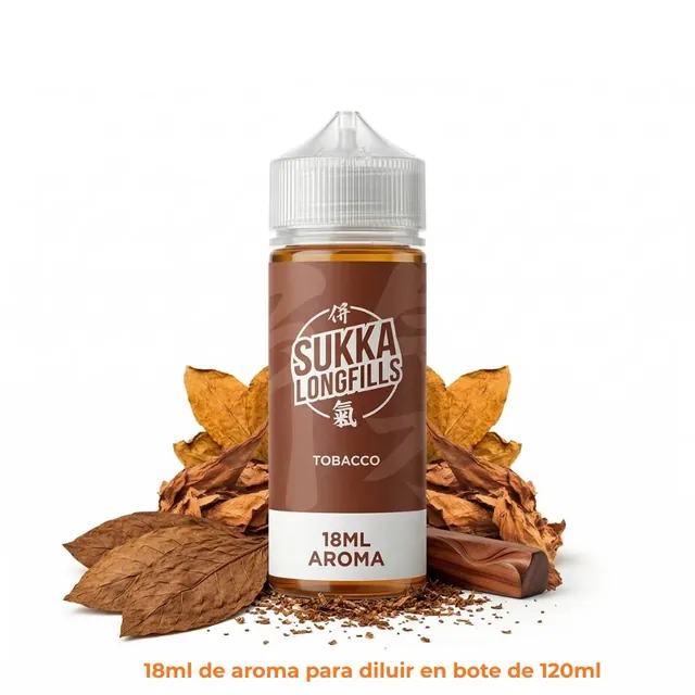 Sukka - Tobacco 18ml (Longfill 120ml)