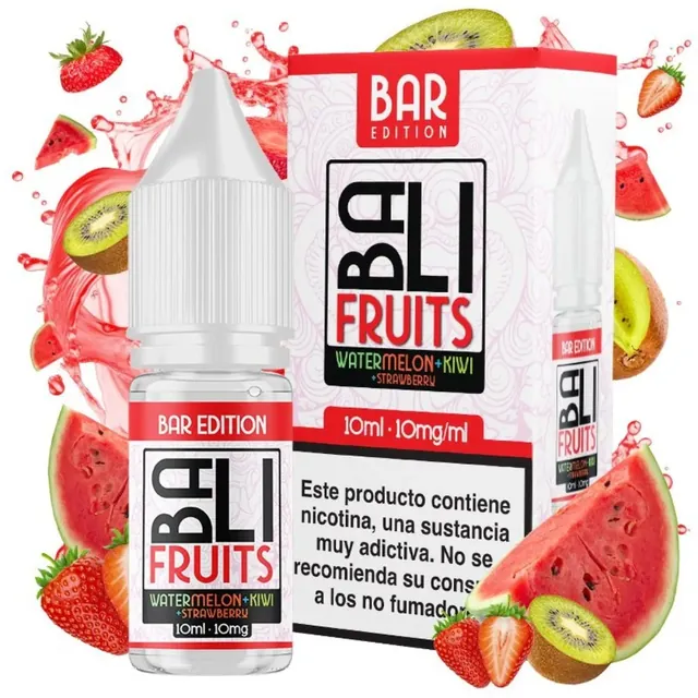 Bali Fruits Bar Salts Watermelon Kiwi Strawberry 10ml
