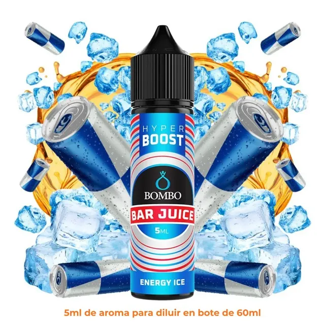 Bombo Bar Juice Hyper Boost - Energy Ice 5ml (Longfill 60ml)