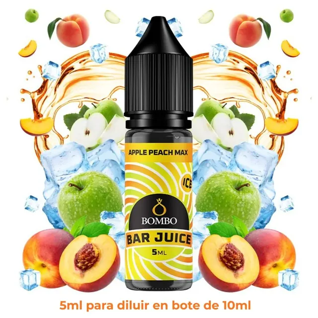 Aroma Bombo Bar Juice Apple Peach Max Mini Longfill