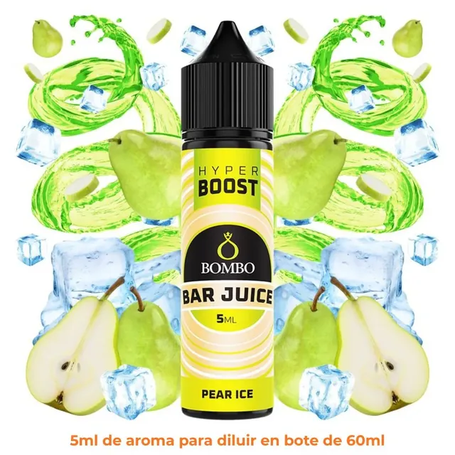 Aroma Bombo Hyper Boost 5ml Pear Ice