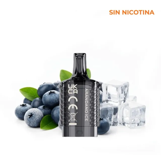 Cartucho Vozol Vista Plug 2+10ml Blueberry 0mg