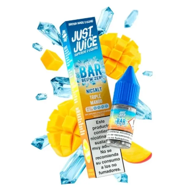 Just Juice Salts Below Zero Triple Mango 10ml
