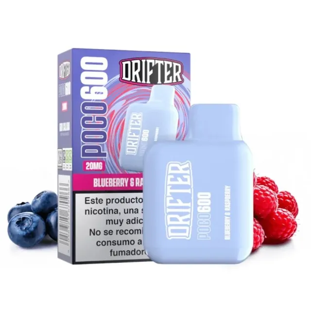 Drifter Poco 600 Blueberry Raspberry 20mg