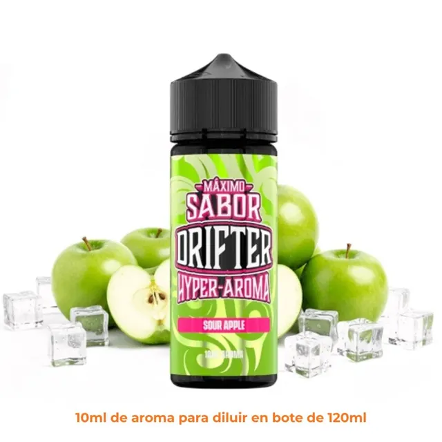 Aroma Drifter Hyper Sour Apple Ice Longfill 10/120ml
