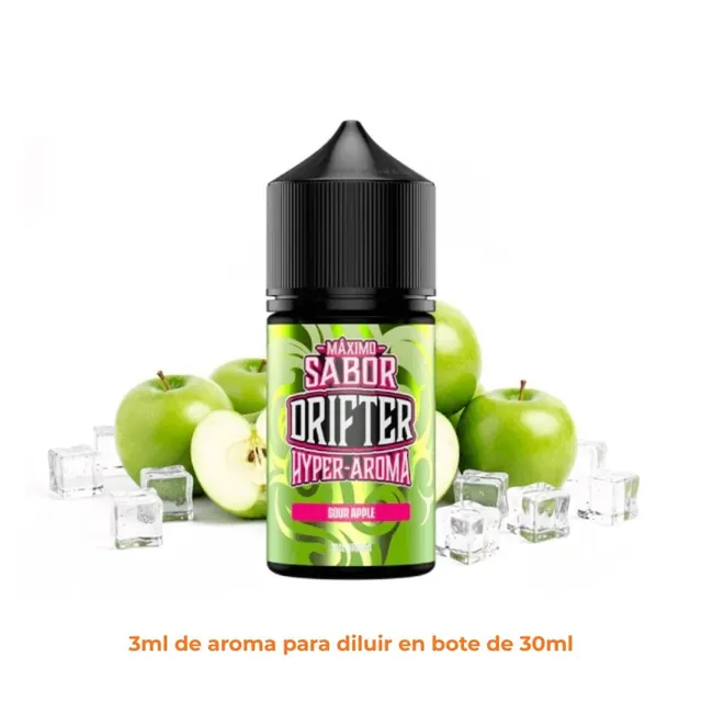 Aroma Drifter Hyper Sour Apple Ice Mini Longfill 3/30ml