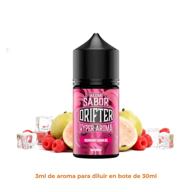 Aroma Drifter Hyper Raspberry Guava Ice Mini Longfill 3/30ml