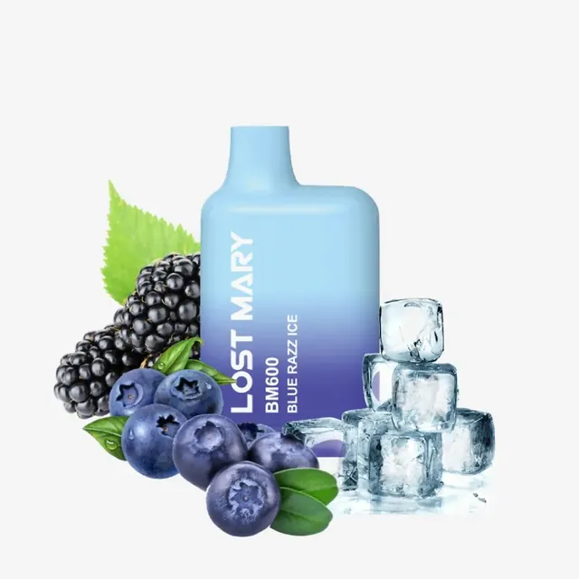 Lost Mary BM600 Blue Razz Ice 20mg