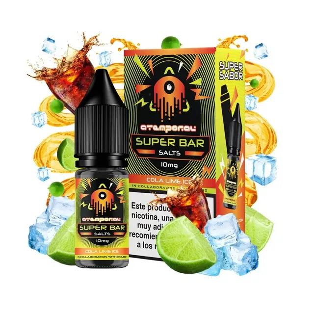 TMF Atemporal Super Bar Salts Cola Lime Ice 10ml