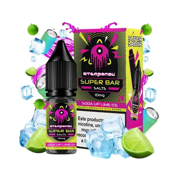 TMF Atemporal Super Bar Salts Soda Up Lime Ice 10ml 20mg