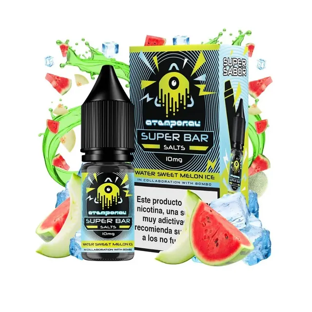 TMF Atemporal Super Bar Salts Water Sweet Melon Ice 10ml 20mg